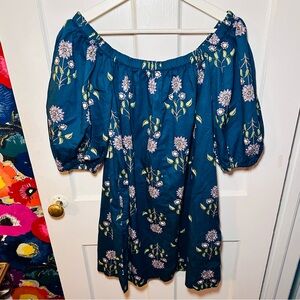 Floral Off-Shoulder Dress